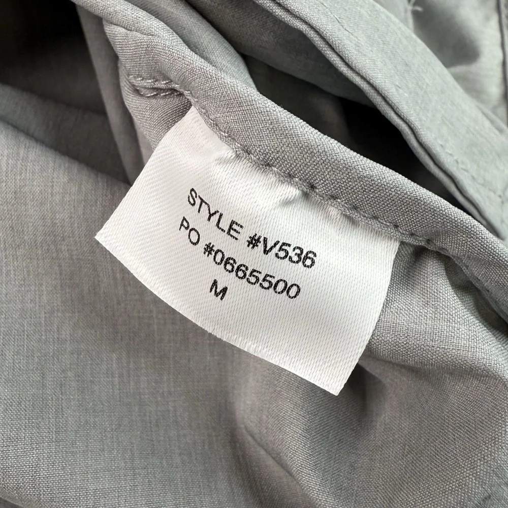 Vuori Venture Track Jacket Mens M Light Gray Full Zip Lightweight Outdoor Gym - Picture 8 of 11